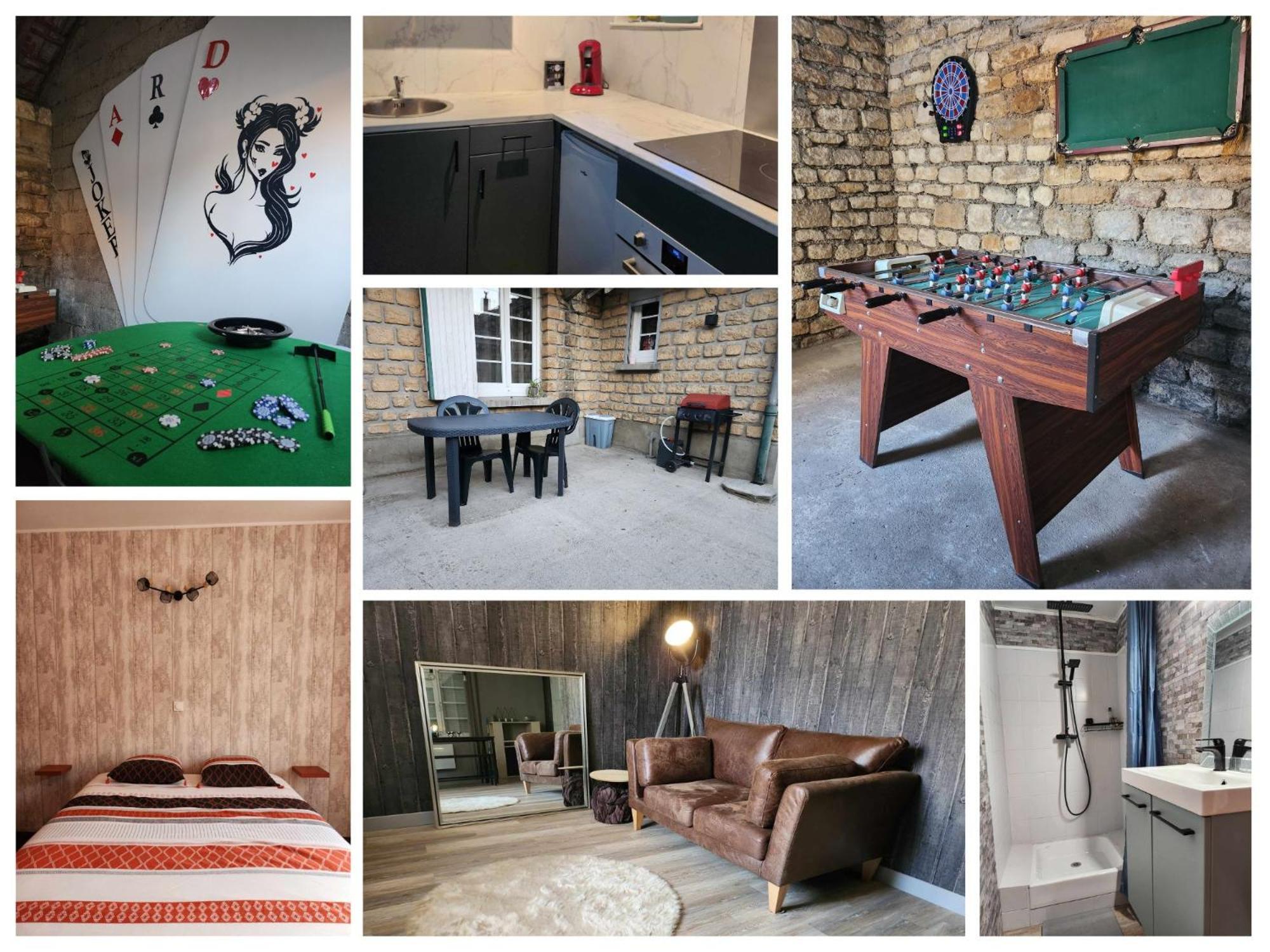 Logement Cocooning 2-4 Personnes Avec Salle De Jeux Chemery-Chehery ภายนอก รูปภาพ